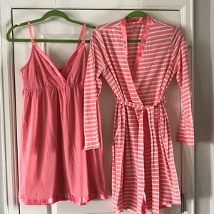 Maternity Nightgown and Robe set